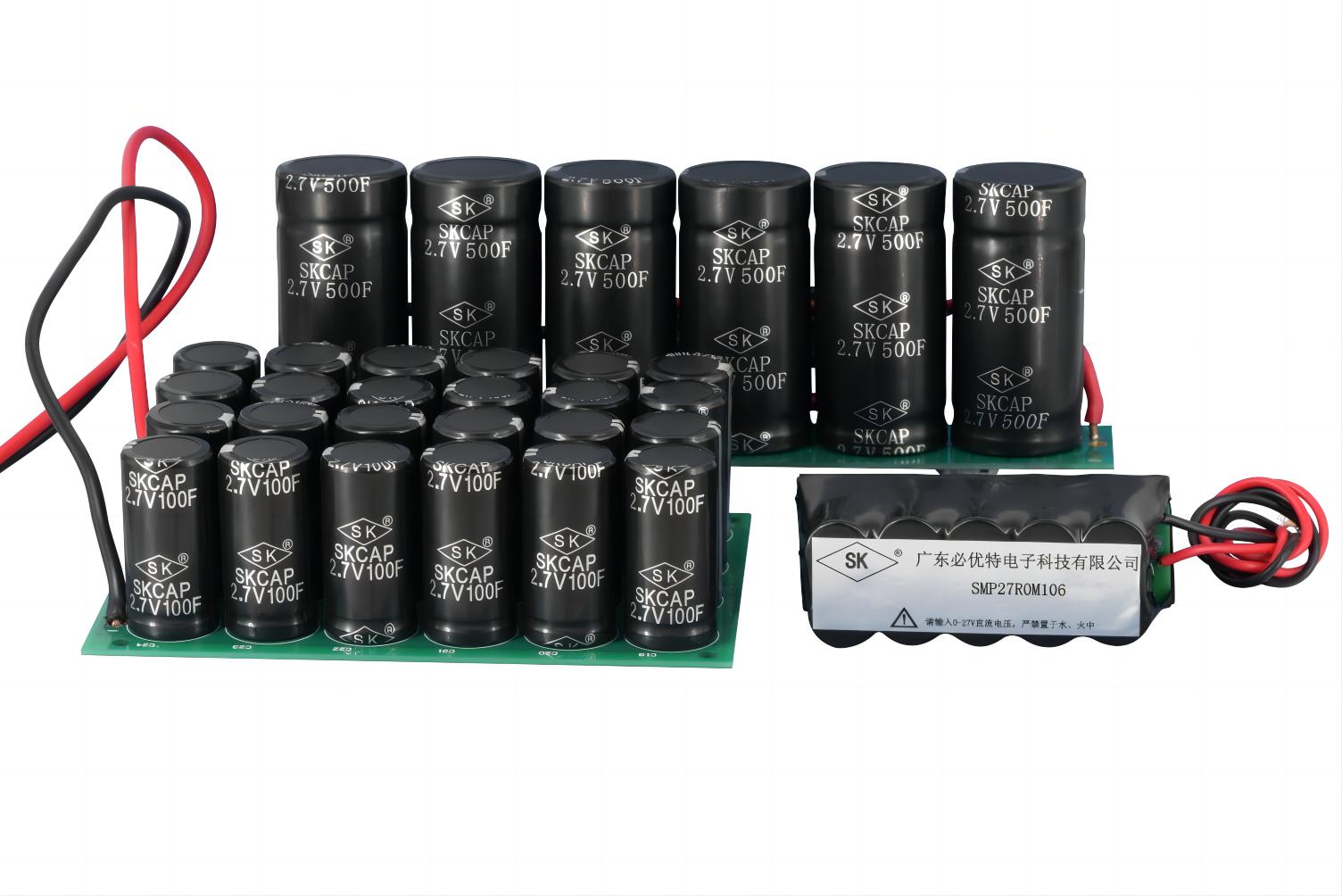 SMP系列柱式超级电容实物图 - 必优特电子